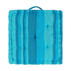 Μαξιλάρι κάθισμα Kerala (45cm X 45cm X 8cm) Μπλέ