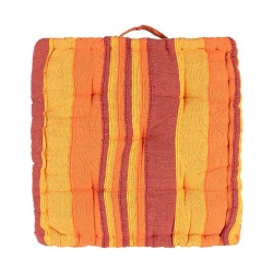 Μαξιλάρι κάθισμα Kerala (45cm X 45cm X 8cm) πορτοκαλί