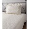 Silk Fashion Κουβερλι Σετ (160Cm X 220Cm + 1 X 50Cm X 70Cm) M150 Ivory