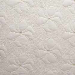 Silk Fashion Κουβερλι Σετ (160Cm X 220Cm + 1 X 50Cm X 70Cm) M150 Ivory