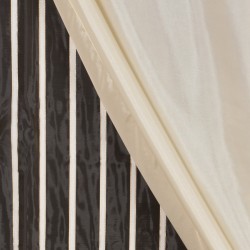 Κουρτίνα Maria (150cm X 280cm) με τούνελ Ivory