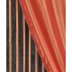 Κουρτίνα Maria (150cm X 280cm) με τούνελ πορτοκαλί