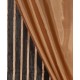 Κουρτίνα Maria (150cm X 280cm) με τούνελ χρυσή
