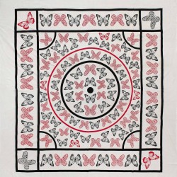 Pestemal διπλό (220cm X 240cm) 13 κόκκινο