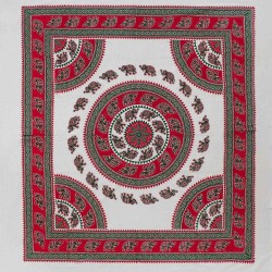 Pestemal διπλό (220cm X 240cm) 9 κόκκινο