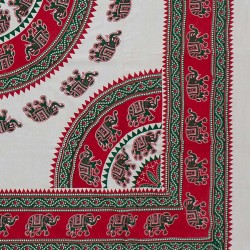 Pestemal διπλό (220cm X 240cm) 9 κόκκινο