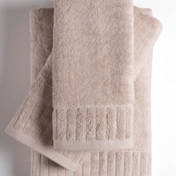 Βαμβακερή πετσέτα ΜΕΛΩΔΙΑ 600gsm (50cm X 100cm) Beige