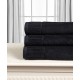 Βαμβακερή πετσέτα ΜΕΛΩΔΙΑ 600gsm (40cm X 60cm) Black