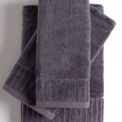 Βαμβακερή πετσέτα ΜΕΛΩΔΙΑ 600gsm (50cm X 100cm) Grey