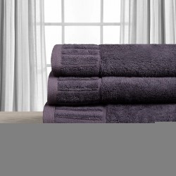 Βαμβακερή πετσέτα ΜΕΛΩΔΙΑ 600gsm (50cm X 100cm) Grey