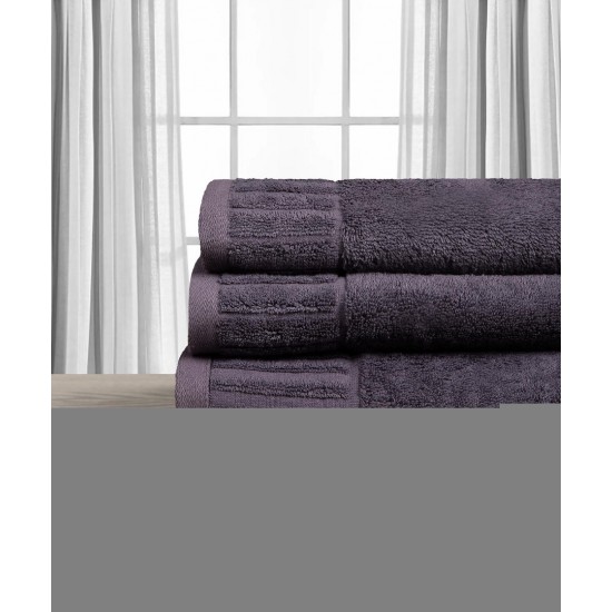 Βαμβακερή πετσέτα ΜΕΛΩΔΙΑ 600gsm (50cm X 100cm) Grey