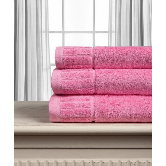 Βαμβακερή πετσέτα ΜΕΛΩΔΙΑ 600gsm (50cm X 100cm) Pink