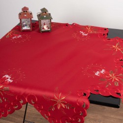 χριστουγεννιάτικο τραπεζοκαρέ (140cm X 140cm) N05