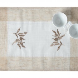 Ντουζίνες (12 τεμάχια) σουπλά N5 (35cm X 50cm) Ivory