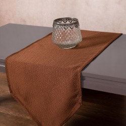 Τραβέρσα NELLY (40cm X 150cm) καφέ