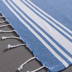 Pestemal Nkp264 (90cm X 180cm) μπλέ ροαγιάλ