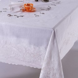 Silk Fashion Χειροποίητο Τραπεζομάντηλο Ns168/1 (170Cm X 270Cm)
