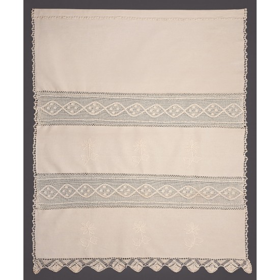 κουρτίνα NT1-2 (140cm X 260cm) Ecru με τούνελ