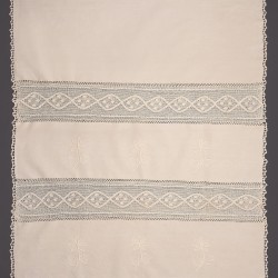 κουρτίνα NT1-2 (120cm X 160cm) Ecru με τούνελ