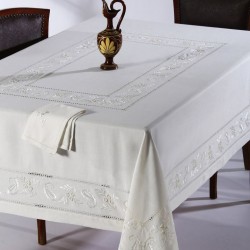 Silk Fashion Χειροποίητο Τραπεζομάντηλο Nt82 (170Cm X 270Cm)