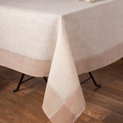 τραπεζομάντηλα Nx031 (135cm X 135cm) λινό