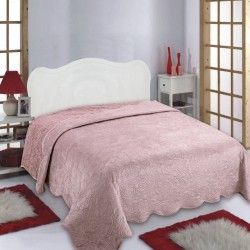 Silk Fashion Κουβέρτα Βελούδο Με Sherpa Nx2211 (160Cm X 220Cm) Pink