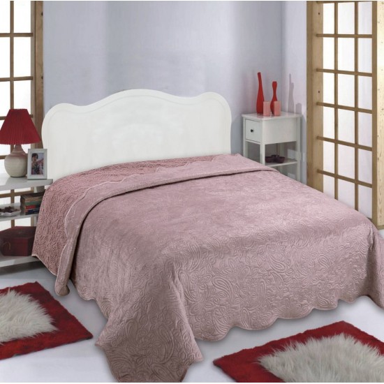 Silk Fashion Κουβέρτα Βελούδο Με Sherpa Nx2211 (160Cm X 220Cm) Syklamen