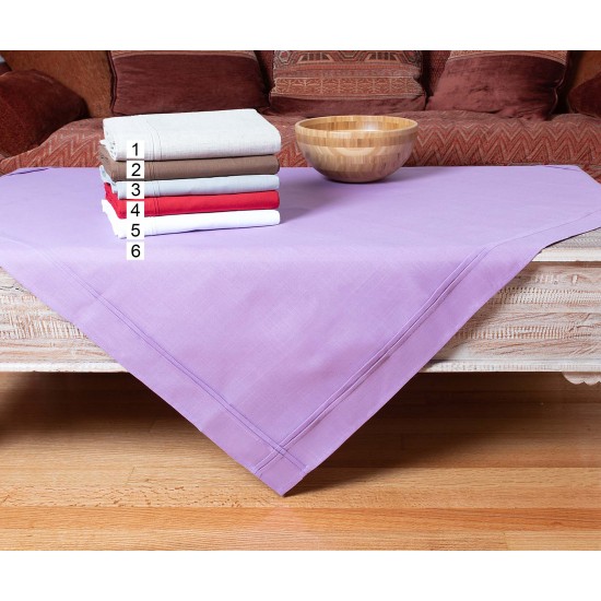 Silk Fashion Τραπεζομάντηλα (160Cm X 250Cm) Πιέτα Καφέ