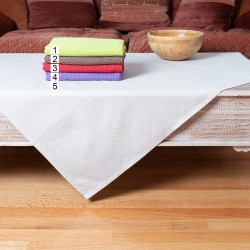 Silk Fashion Τραπεζομάντηλα (160Cm X 250Cm) Πουά Καφέ