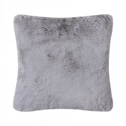 ΜΑΞΙΛΑΡΟΘΗΚΗ RABBIT FUR ΜΕ ΓΕΜΙΣΗ (45cm X 45cm) GREY