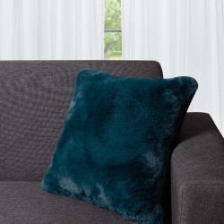 ΜΑΞΙΛΑΡΟΘΗΚΗ RABBIT FUR (45cm X 45cm) SEA GREEN