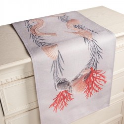 Τραβέρσα με στάμπα (40cm X 135cm) Ks11