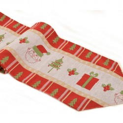 χριστουγεννιάτικη τραβέρσα (45cm X 170cm) Santabox