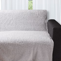 Διακοσμητικό Fleece ριχτάρι 033 (150cm X 200cm) Silver