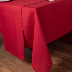 Silk Fashion Τραπεζομάντηλα (160Cm X 300Cm) Σκέτο 031 Κόκκινο