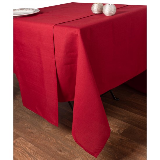 Silk Fashion Τραπεζομάντηλα (160Cm X 300Cm) Σκέτο 031 Κόκκινο