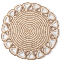 Σουπλά γιούτα 1911 (38cm) Beige