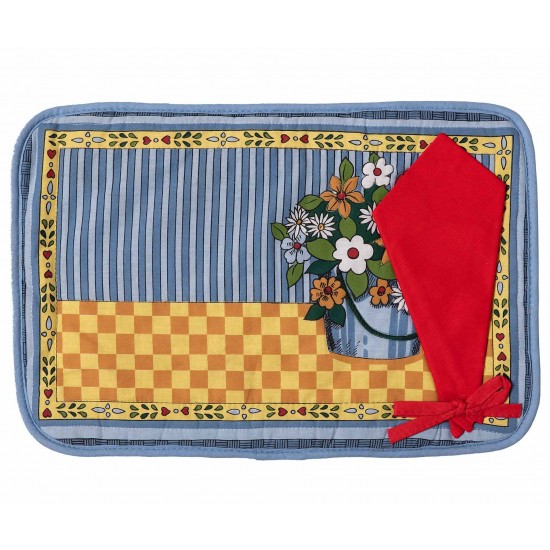 Soupla (33cm X 55cm) με πετσέτα φαγητού απλικέ