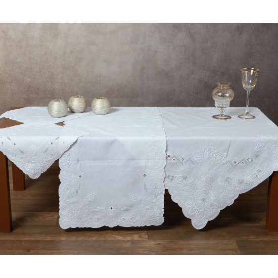 Silk Fashion Χειροποίητο Σετ 4 Τεμαχίων Sp1 (90Cm X 90Cm/40Cm X 110Cm/2 X 40Cm X 40Cm)
