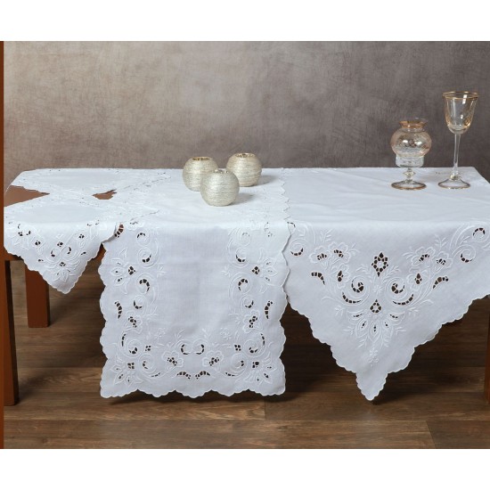 Silk Fashion Χειροποίητο Τραπεζομάντηλο Sp2 (170Cm X 230Cm)