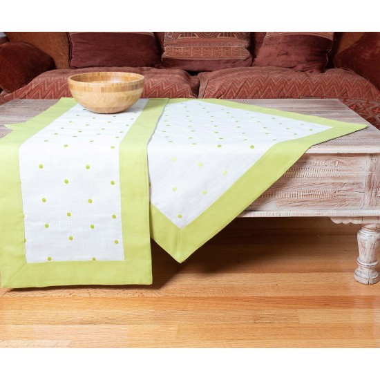 Silk Fashion Τραπεζομάντηλα (140Cm X 180Cm) Spot Λαχανί
