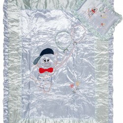 Bebe παπλωματάκι ( 100cm X 125cm + 25cm X 35cm) Sw-23
