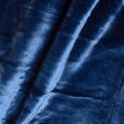Βελουτέ κουβέρτες (220cm X 240cm) μπλέ
