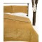 Silk Fashion Κουβερλι Σετ (220Cm X 240Cm + 2 X 50Cm X 70Cm) Velvet Χρυσό