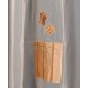 Κουρτίνα W52-5708 (300cm X 300cm) με τρέσα μπεζ