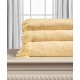 Βαμβακερή ζακάρ πετσέτα ALICIA 520gsm (50cm X 100cm) κίτρινο